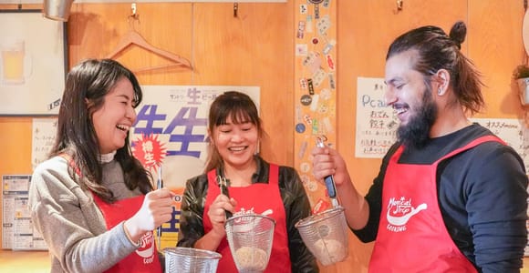 Kyoto Ramen & Gyoza Cooking Class with Professional Chefs