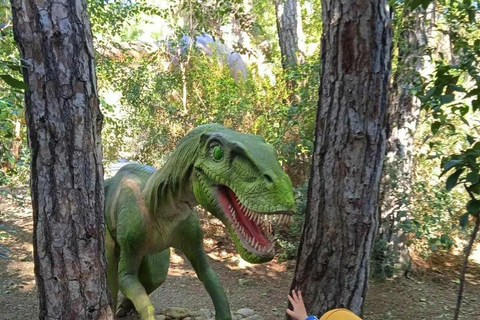 Antalya: Old Town, Düden Falls & Cable Car & Dino Park Visit 2 Waterfalls & Old Town & Lunch