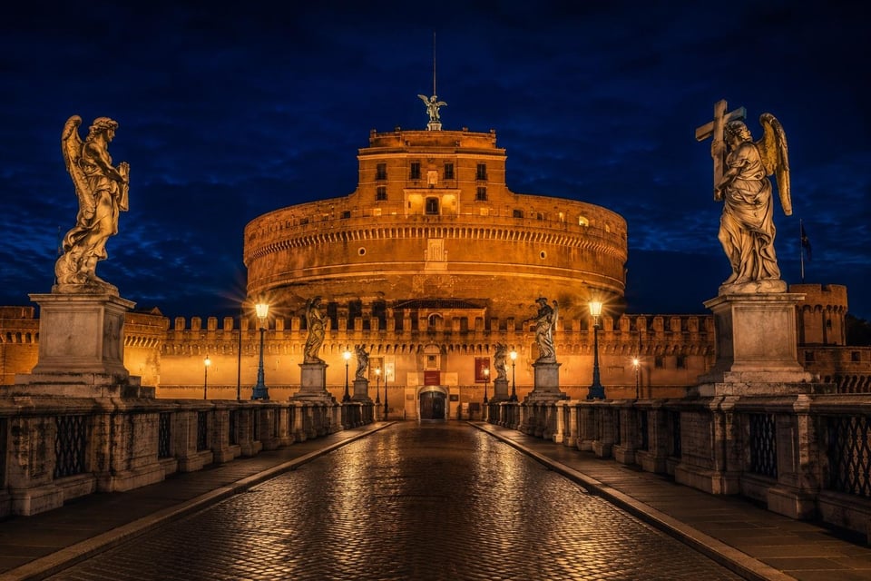 Rom: Exklusiver Abend-Eintritt in die Engelsburg mit Audioguide Rom: Exklusiver ...