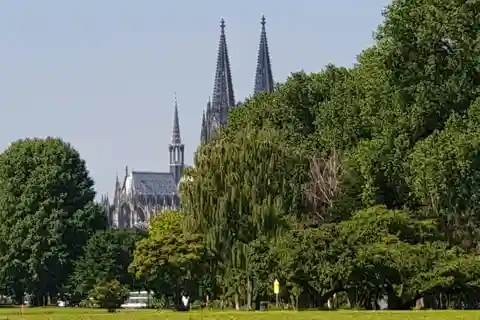 Passeio de biatlo em Colónia
