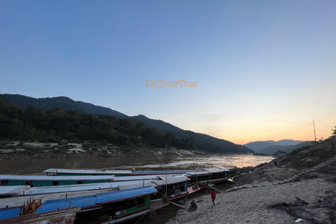 Depuis Chiang Rai : 2 jours et 1 nuit en Slow Boat jusqu&#039;à Luang Prabang