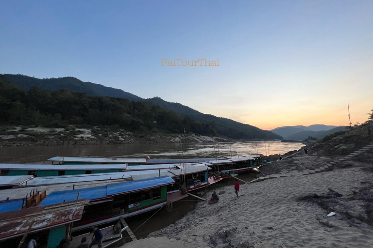 From Chiang Mai : 3 Day 2 Night Slow Boat to Luang Prabang