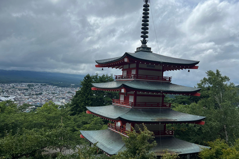 Depuis Tokyo : Excursion privée d&#039;une journée au Mont Fuji et à Hakone