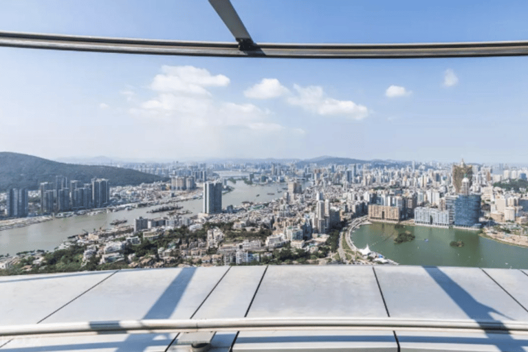 Macau: 360 Café Buffet Dining at Macau Tower with City Views 2026 Spring Promotion Dinner Buffet with OD Ticket - Adult