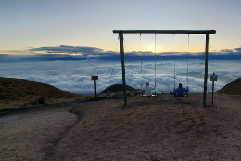 Quito: Paragliding Flight from the Teleférico with 360 Video