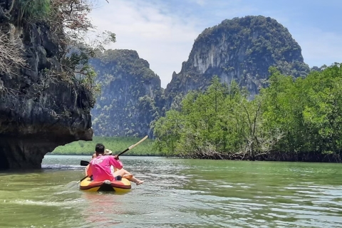 Phuket: Isla James Bond en lancha rápida con canoa y almuerzo