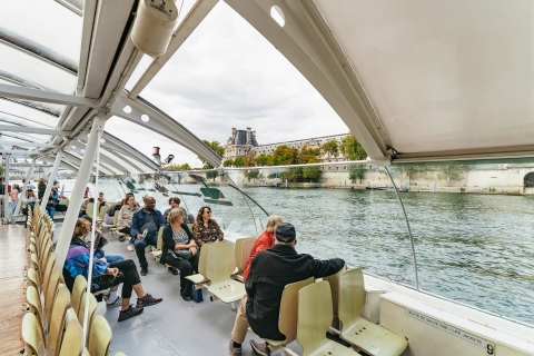 Parijs: hop on, hop off-rondvaart over de SeineShuttledienst van de Batobus: pas van 2 dagen