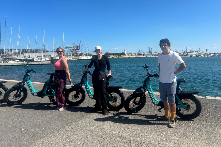 Valencia alles in één: stranden, oude stad &amp; stadskunsten per E-bikeGedeelde Tour Valencia Alles in één