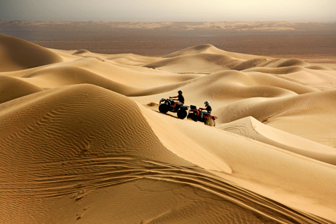 Abu Dhabi: Quad Bike ATV Safari, Camel Ride and Sandboarding