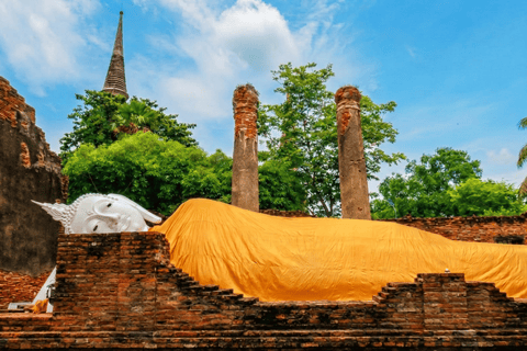 Bangkok: Ayutthaya UNESCO World Heritage Day Trip by Train