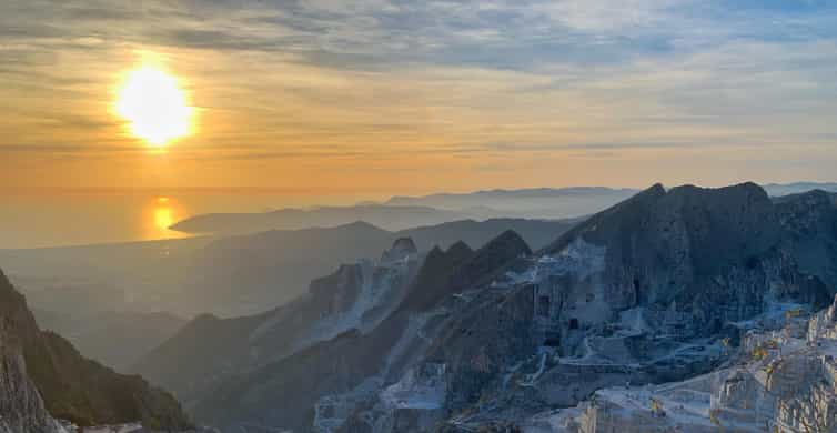 Carrara valge marmori karjääride ekskursioon, 4X4 kogemus