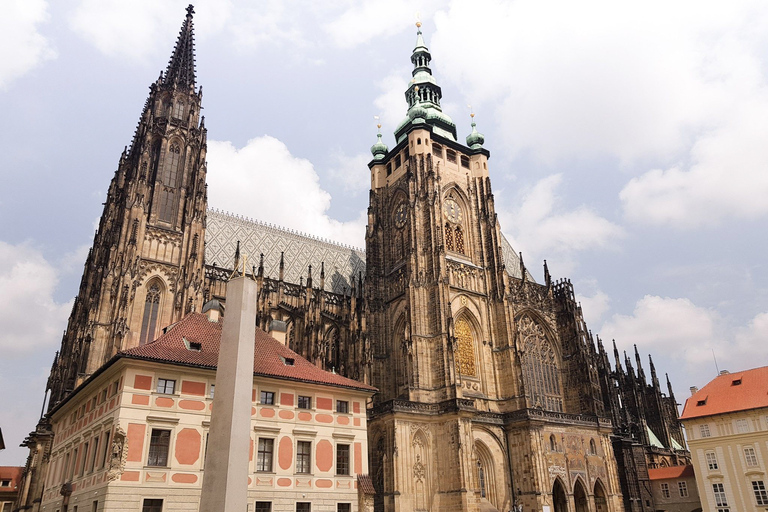 Prague: Castle, National Museum, and Old Town Hall