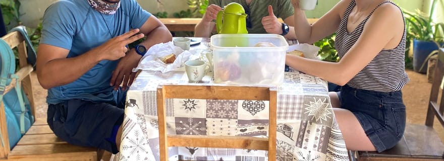 De Praia : promenade à Calabaceira Cidade Velha avec pause café locale et dégustation