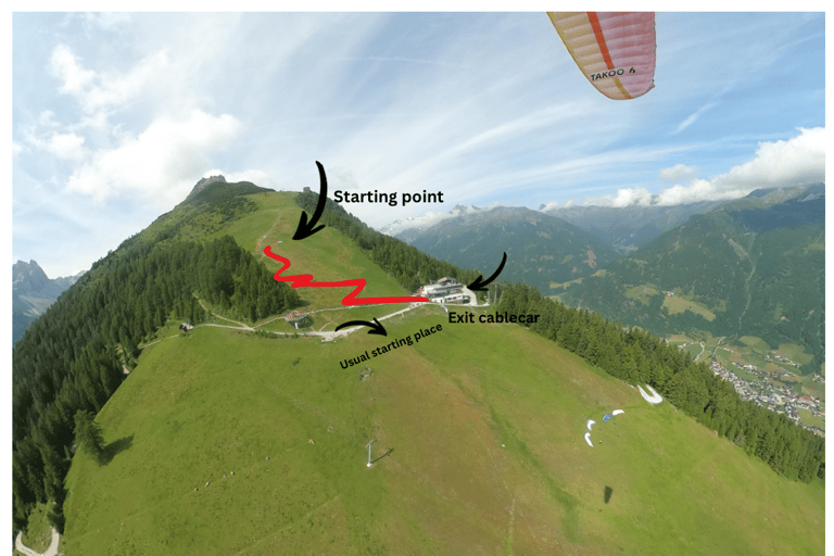 Paragliding Hike & Fly Experience Stubai near Innsbruck