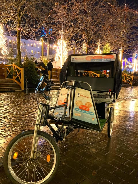 Rickhaw Rides Rickshaw Glühwein Ride | GetYourGuide