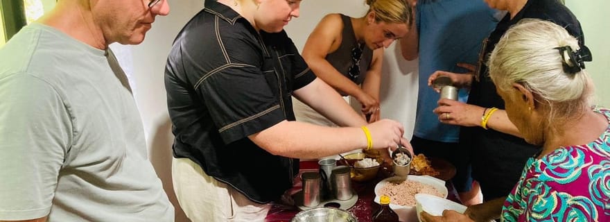 Galle : cours de cuisine traditionnelle sri-lankaise