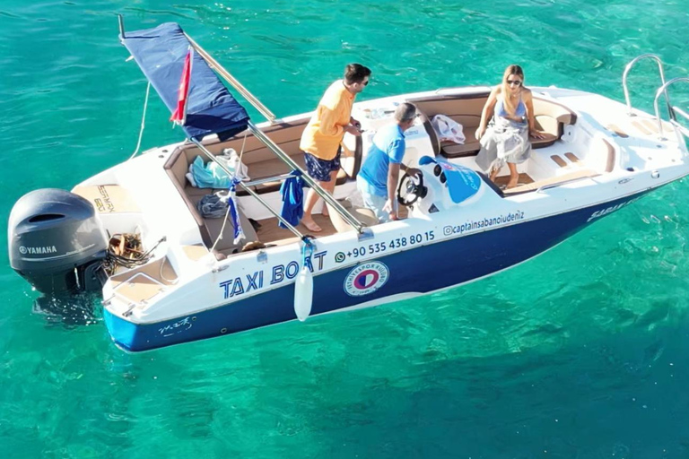 Fethiye: Private Speedboat Tour with Swim Stop