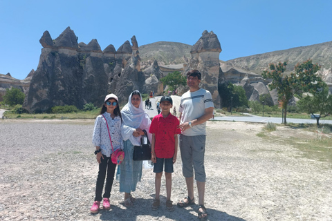 Cappadocia: Full-Day North & South Combine Tour with Lunch Private Tour in Portuguese