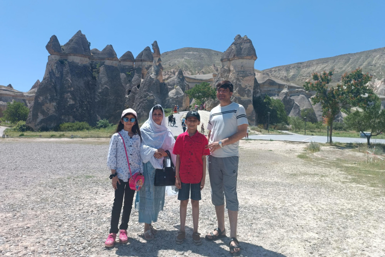 Cappadocia: Full-Day North & South Combine Tour with Lunch Private Tour in Portuguese