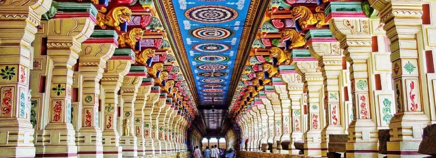 Depuis Madurai : Excursion d'une journée à Rameswaram avec voiture et chauffeur