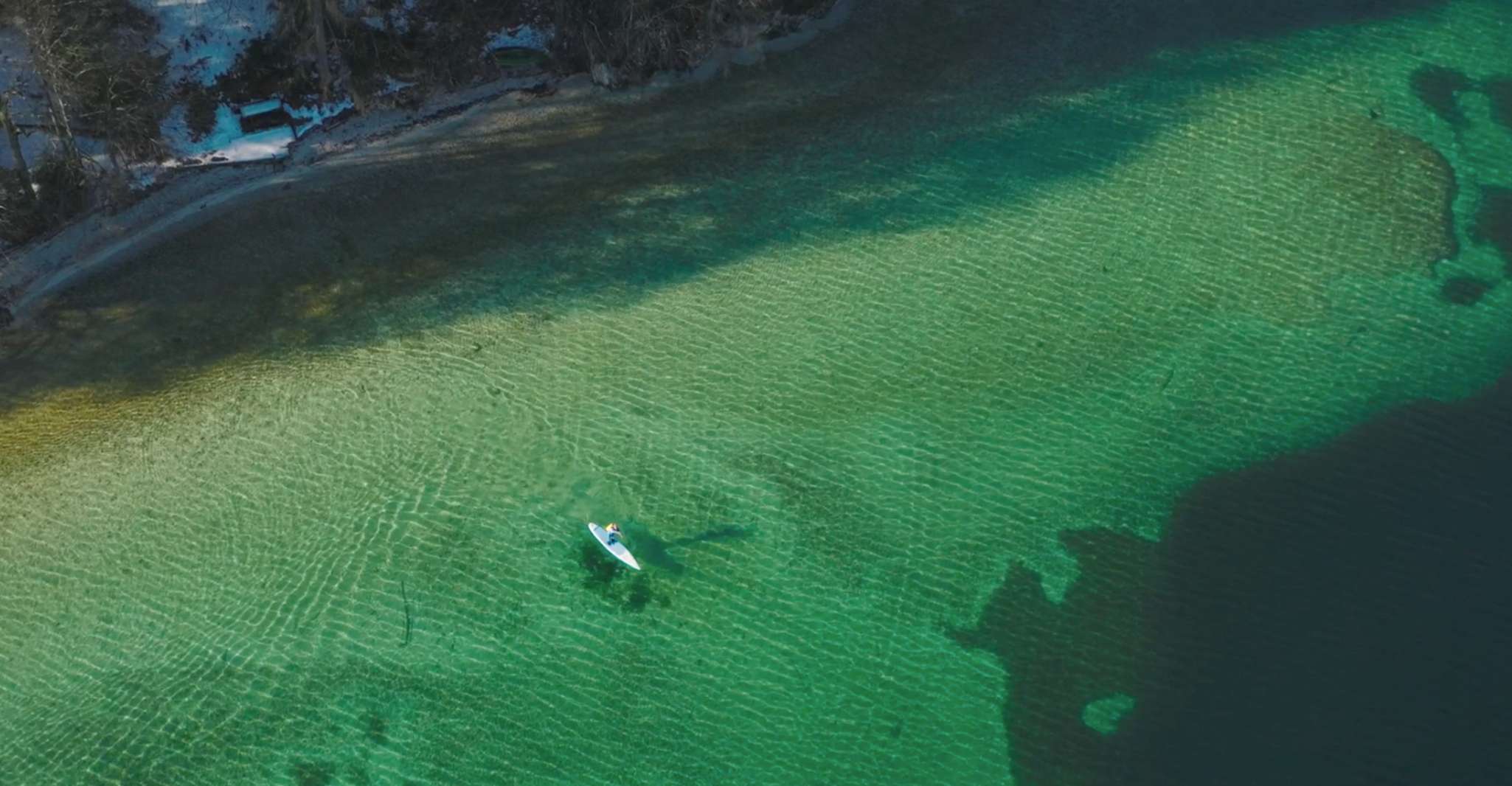 Fuschlsee, Paddleboard de Stand-Up de Inverno Guiado & Chá - Hizvo
