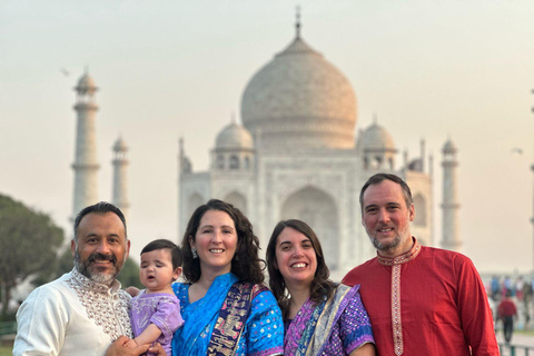 From Delhi: Taj Mahal & Agra City Day Tour (All-Inclusive)