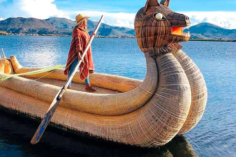 Tour delle isole galleggianti di Uros a Puno