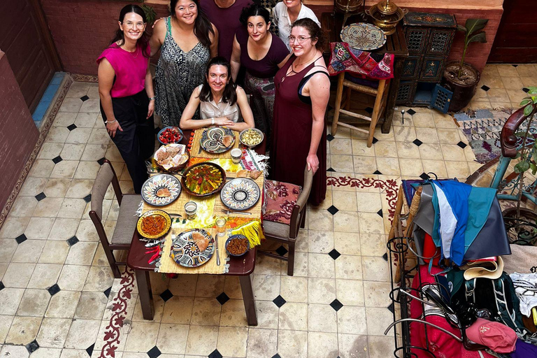 Marrakech: Corso di cucina marocchina con una famiglia locale