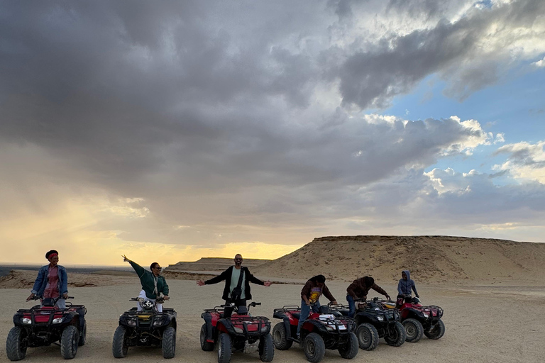 Fayoum: Qarun Sahara Safari With( ATV ) Quad bike From Cairo Private 4 Hours Quad Included Tickets