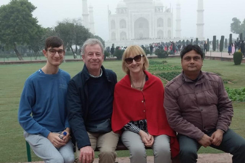 Agra: Agra Fort och Mehtab Bagh Tour