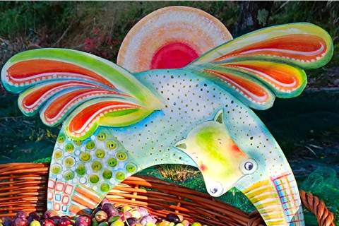 جنوة: الرسم على الخشب