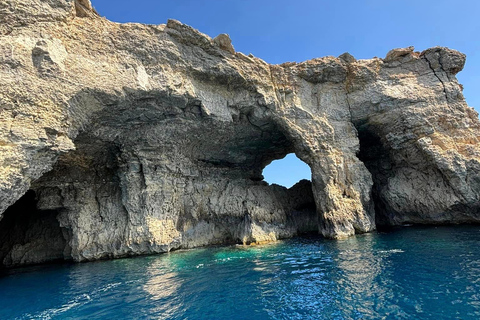 FULL DAY - 7hours Comino, Blue Lagoon, charter, boat, cruise