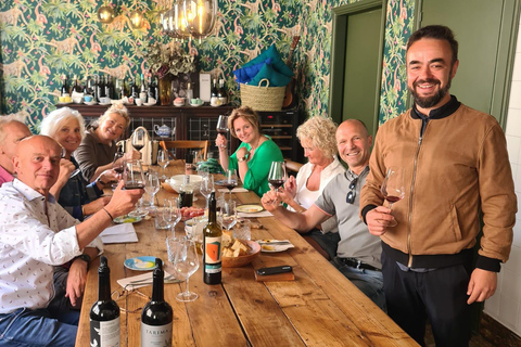 Local wine tasting with walking tapas tour and lunch