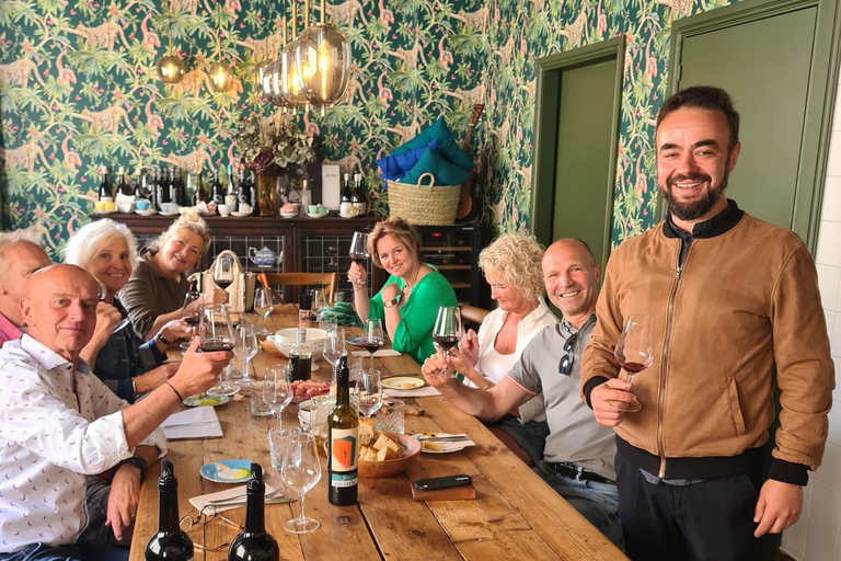 Local wine tasting with walking tapas tour and lunch