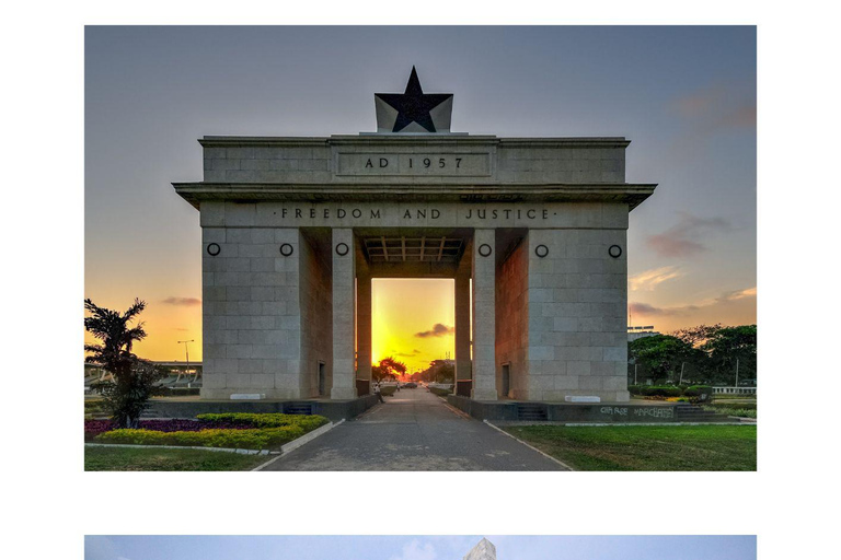 Accra : Musée Kwame Nkrumah, place de l&#039;Indépendance et autres visites