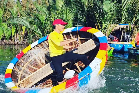 Passeio de bicicleta, passeio de barco em Cam Thanh Basket e aula de culinária em Tra Que