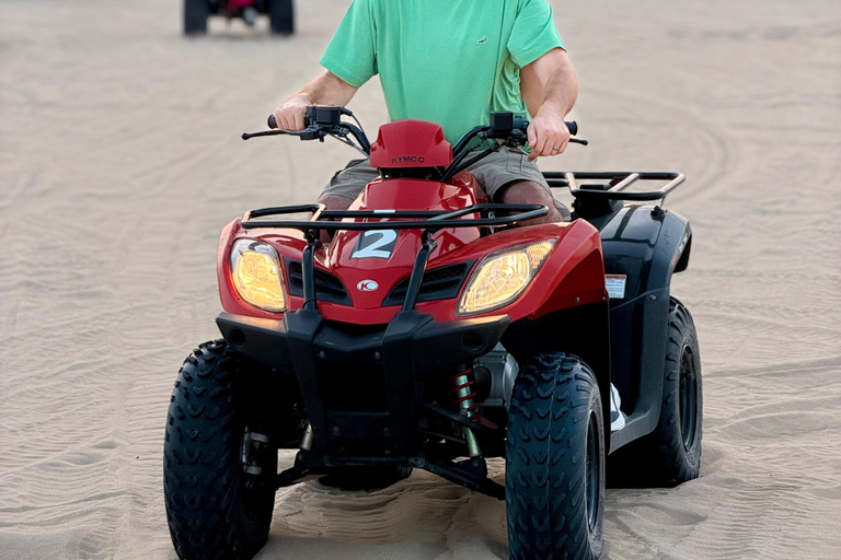 Camel Ride Sand Boarding ATV Bike & Dune Bashing Trip 4-Hour Private Desert Safari