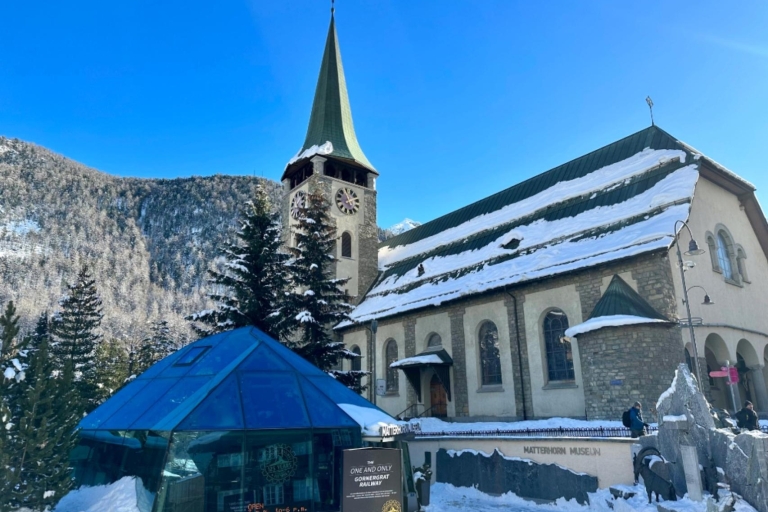 Visite privée de Bâle : Zermatt Village & Glacier Paradise