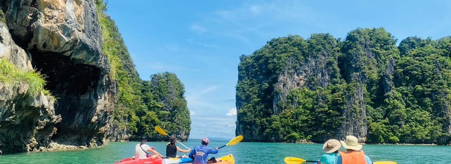 Ko Lanta : Kayak dans la mangrove, Ko Talabeng et l'île du Crâne