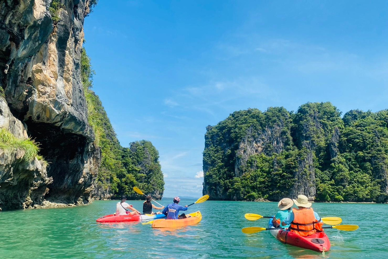 Ko Lanta: Kajakpaddling i mangrove, Ko Talabeng och Skull Island