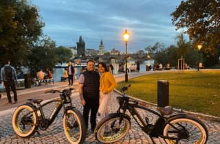 Prag Aussichtspunkte & Historische Ebike Tour