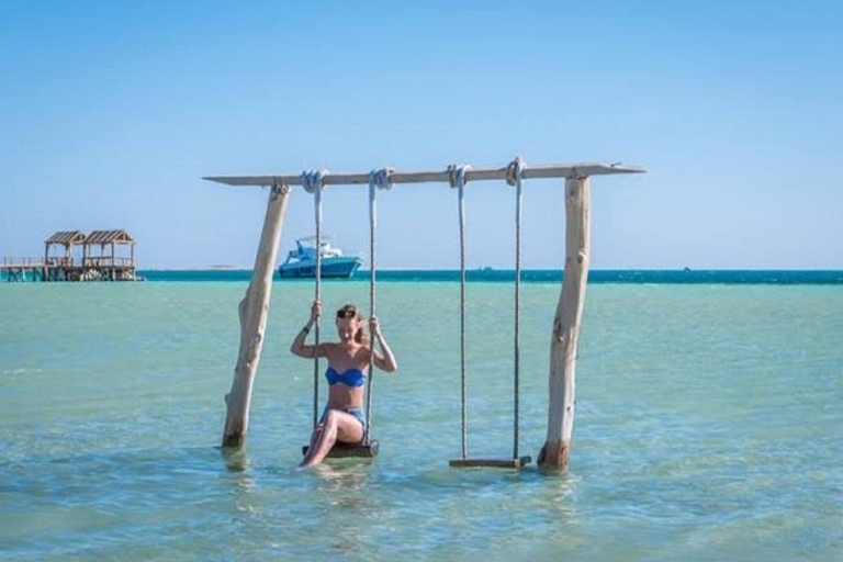 Hurghada : visite d'une jounée partagée à l'île d'Orange Bay