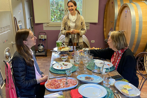 Tasting in a Vineyard with transfer from Pisa