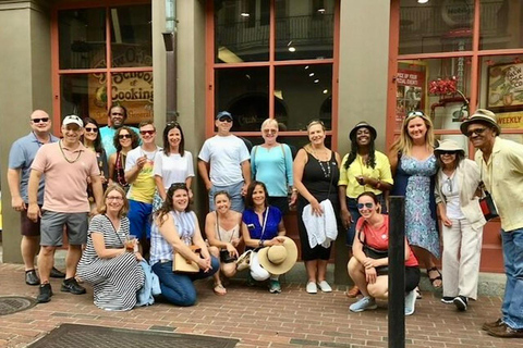 New Orleans: Food Walking Tour & Cooking Class Experience