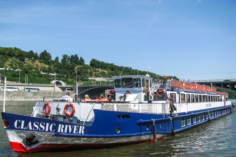 Prag: Panoramakryssning på floden VltavaPrague: Panoramakryssning med Vltava