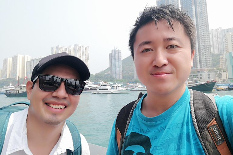 Hong Kong Sunset Brick Hill Hiking in Aberdeen