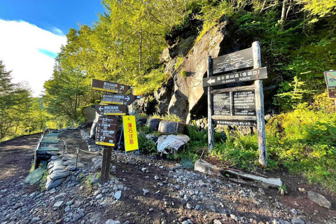 Mt. Fuji Guided Summit Climb with Mountain Hut Stay From Tokyo by Public Transit