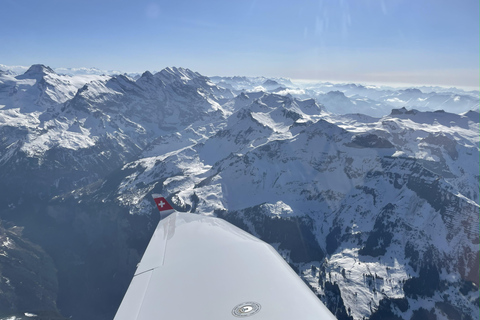 Hausen Am Albis: Private Aerial Tour over the Swiss Alps Alpine Voyage