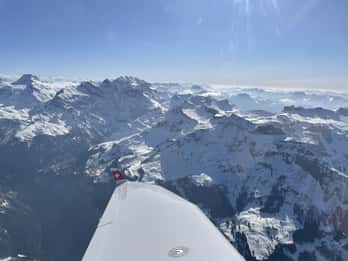 Hausen Am Albis: Private Aerial Tour over the Swiss Alps