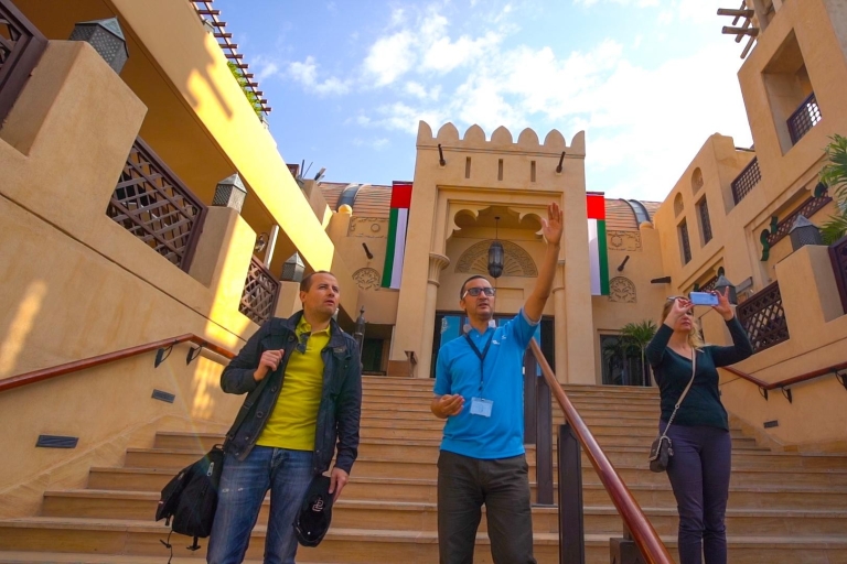 Dubai: Blue Mosque, Burj Al Arab & Half-Day City Tour Sharing Tour German